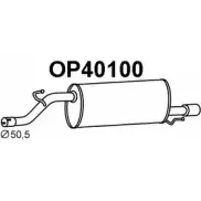 Задний глушитель VENEPORTE Opel Corsa (D) 4 Хэтчбек 1.7 CDTI (L08. L68) 130 л.с. 2009 – 2014 UFLWPS OP40100 VRC 3CV