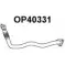 Выхлопная труба глушителя VENEPORTE Opel Astra (F) 1 Универсал 1.7 TDS (F08. C05) 82 л.с. 1991 – 1998 GL18NGW OP40331 4M3N IA