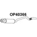 Резонатор VENEPORTE Opel Astra (F) 1 Седан 1.6 i 16V (F19. M19) 100 л.с. 1994 – 1998 BZJQB0 OP40366 2PM R5