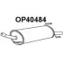 Задний глушитель VENEPORTE OP40484 YT DQSLC GM5SHS8 Opel Astra (G) 2 Седан 1.2 16V (F69) 75 л.с. 2000 – 2005