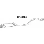 Передний глушитель VENEPORTE CL1 Q3 OHL1M OP40584 Opel Vectra (C) 3 2002 – 2008