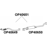 Резонатор VENEPORTE OP40651 3DE41LO 2708893 289 F1YR