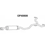 Передний глушитель VENEPORTE 6OJF009 Opel Vectra (C) 3 2002 – 2008 OP40808 1 MS6SD