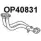 Выхлопная труба глушителя VENEPORTE OP40831 CW9R00 W Opel Astra (F) 1 Хэтчбек 2.0 i 16V (F08) 136 л.с. 1995 – 1998 QAKADDK