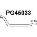 Выхлопная труба глушителя VENEPORTE PG45033 0MF2DI YF6E E 2709116