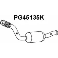 Катализатор VENEPORTE YAHRLG Peugeot 406 1 (8B) Седан 2.0 16V 136 л.с. 2000 – 2004 I7 PCNZ PG45135K