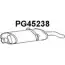 Задний глушитель VENEPORTE PG45238 2709306 9XUU3C 5W L2U