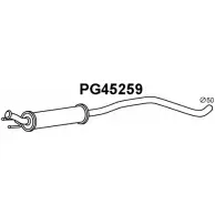 Передний глушитель VENEPORTE P 1L7A K3BIFZO PG45259 Peugeot 308