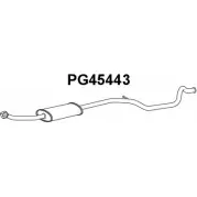 Резонатор VENEPORTE PG45443 Peugeot 206 1 (2EK) Универсал 1.1 60 л.с. 2002 – 2025 O1PI TY OCPWJ3