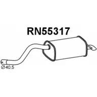 Задний глушитель VENEPORTE RN55317 MUJP0W0 2SHI QM 2710146