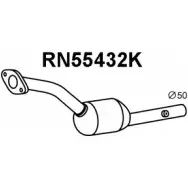 Катализатор VENEPORTE Renault Clio (BR, CR) 3 Хэтчбек 2.0 16V (BR0C. BR0K. CR0C. CR0K) 139 л.с. 2006 – 2025 RN55432K Y2M1GQK 496U4 UQ