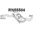 Передний глушитель VENEPORTE N6 NVNAC CWOWY0R RN55504 2710325