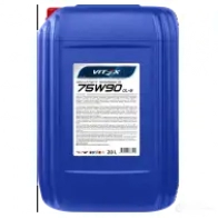 Трансмиссионное масло в мкпп, редуктор полусинтетическое V313306 VITEX SAE 75W-90 API GL-5, 20 л VITEX FQ2Q 5J V313306 1439756478
