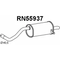 Задний глушитель VENEPORTE LOM 8P FJMA88 RN55937 Renault Clio (KR) 3 Универсал 1.6 16V (KR0B) 112 л.с. 2008 – 2024