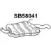 Задний глушитель VENEPORTE 2710958 KVYV 4LF SB58041 PIZJ3SN