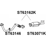 Катализатор VENEPORTE 0VVQ5G5 FQP 7G ST63162K Seat Cordoba (6K1, 6K2) 1 Седан 1.4 54 л.с. 1997 – 1999