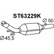 Катализатор VENEPORTE ULM9F 0M Seat Ibiza (6K1) 2 Хэтчбек 1.4 16V 75 л.с. 2000 – 2002 ST63229K OD6FCYB