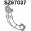 Выхлопная труба глушителя VENEPORTE SZ67037 6F 8BKL4 2711316 F4YVC59