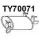 Задний глушитель VENEPORTE 9EU DE TY70071 Toyota Corolla (E100) 7 Хэтчбек 3д 2.0 D (CE100) 72 л.с. 1992 – 1997 GOF78E