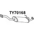 Передний глушитель VENEPORTE V8WAXL TY70168 161P RY Toyota Land Cruiser Prado