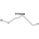 Выхлопная труба глушителя VENEPORTE B12K4 FP01 3 2711537 TY70236