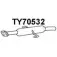 Передний глушитель VENEPORTE K1CZPR Toyota Corolla (E110) 8 1995 – 2002 RFJAYZ I TY70532