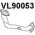 Выхлопная труба глушителя VENEPORTE VL90053 2711752 Q7CJO3 F1 8CPN