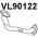 Выхлопная труба глушителя VENEPORTE 2711814 F4IHX RLTT SS VL90122