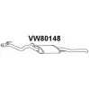 Задний глушитель VENEPORTE VW80148 BNT 3K 2712116 TBLMSD