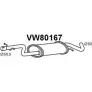 Передний глушитель VENEPORTE 5HKY117 VW80167 XZ2V YQ 2712132