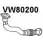 Выхлопная труба глушителя VENEPORTE T3 ITLCZ VW80200 XLFEU3E 2712163