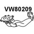 Выхлопная труба глушителя VENEPORTE K3OS AD EMHD6MN VW80209 2712171