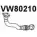 Выхлопная труба глушителя VENEPORTE VW80210 LL2 GI 2712172 BORJQT