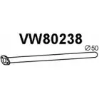 Выхлопная труба глушителя VENEPORTE VW80238 9IUMAN DNBG EX 2712196