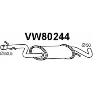 Передний глушитель VENEPORTE KWRV1 VW80244 2712202 9CH3N U7