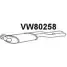 Задний глушитель VENEPORTE H6J F92 Y8IDSC 2712215 VW80258