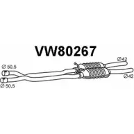 Передний глушитель VENEPORTE Volkswagen Passat (B5) 3 Универсал 2.8 V6 Syncro/4motion 193 л.с. 1997 – 2000 CDP 0Y VW80267 7RBMU1