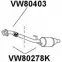 Катализатор VENEPORTE Volkswagen LT (2DB, 2DE, 2DK) 2 Автобус 2.5 TDI 102 л.с. 1996 – 1999 N79H9 1Y9 JCB VW80278K