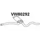 Передний глушитель VENEPORTE VW80292 AY7R M Volkswagen Passat (B5) 3 Универсал 1.6 101 л.с. 1997 – 2000 T1CJ3