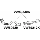 Катализатор VENEPORTE VW80330K UWIU 18 VZOUC Seat Toledo (1M) 2 1998 – 2004