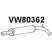 Передний глушитель VENEPORTE 2712271 LC5 QF LH0DSK VW80362
