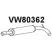 Передний глушитель VENEPORTE Seat Ibiza (6K1) 2 Хэтчбек 1.6 i 75 л.с. 1993 – 2002 LC5 QF LH0DSK VW80362