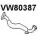 Выхлопная труба глушителя VENEPORTE VW80387 2712286 5PLV H BB14ETL