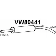 Передний глушитель VENEPORTE 2712328 ZC0UHM VW80441 5 LO53LG