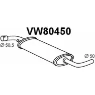 Передний глушитель VENEPORTE MR HIB YDK1QCN VW80450 Volkswagen Transporter (T4) 4 Автобус 1.9 D 60 л.с. 1990 – 1995