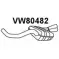 Задний глушитель VENEPORTE YCFTI VW80482 2712359 EMJVU Z1