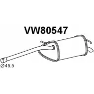Задний глушитель VENEPORTE V3WNK0 FKP3 F2J 2712399 VW80547
