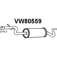 Резонатор VENEPORTE VW80559 2 12Q9 Volkswagen Golf 5 (1K1) Хэтчбек 1.4 FSI 90 л.с. 2003 – 2006 VZ4Q7TB