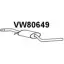 Передний глушитель VENEPORTE 1R062A VW80649 2712472 L 5L58