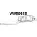 Задний глушитель VENEPORTE VW80688 E3S38Z Volkswagen Passat (B5) 3 Универсал 1.8 Syncro/4motion 125 л.с. 1997 – 2000 9E MHHL